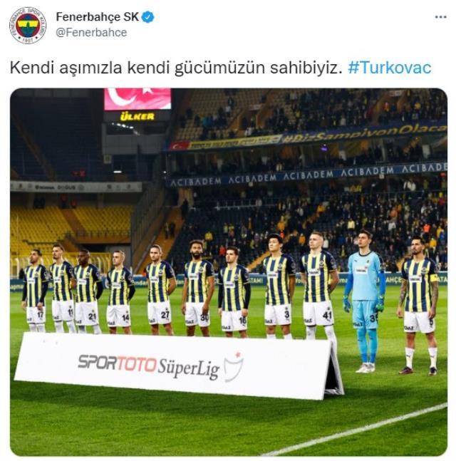 Fenerbahçe'den Başakşehir maçında Turkovac sürprizi! Formayı görenler şaşırdı