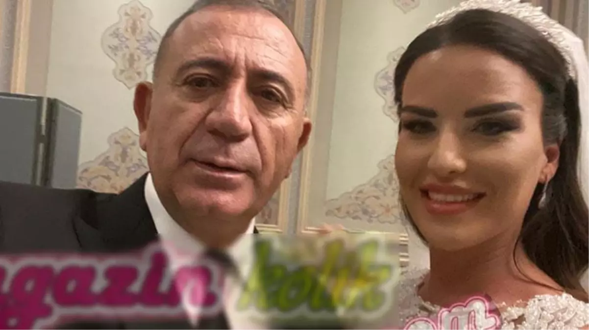 Gürsel Tekin ve Mehtap Özkan'ın nikah töreninden ilk kareler geldi