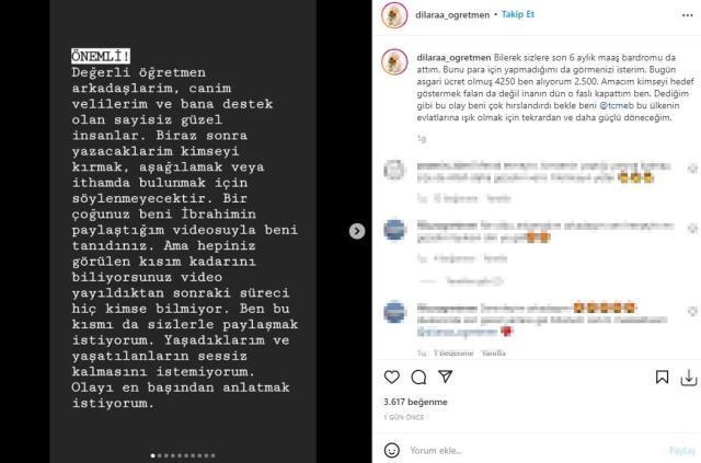 Paylaştığı doğum günü videosuyla işinden olduğu iddia edilen Dilara Öğretmen'le ilgili kurumdan açıklama
