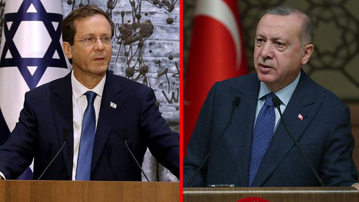 Cumhurbaşkanı Erdoğan, geçmiş olsun dileğinde bulunan İsrail Cumhurbaşkanı Herzog'a teşekkür etti