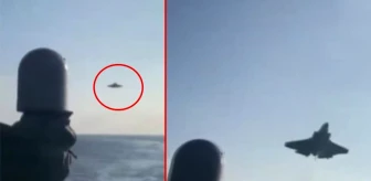 Güney Çin Denizi'nde düşen ABD'nin F-35 savaş uçağına ait olduğu iddia edilen yeni görüntüler sızdırıldı