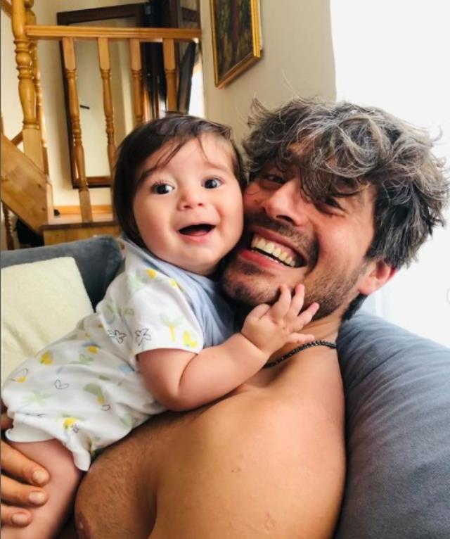 Camdaki Kız'ın Hayri'si Cihangir Ceyhan ilk kez eşini ve oğlunu paylaştı