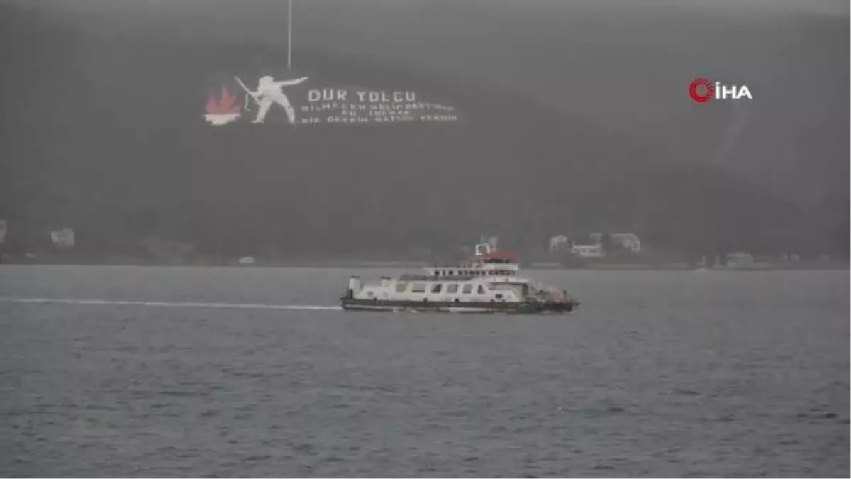 Çanakkale'de, Gökçeada ve Bozcaada'ya feribot seferleri yapılamıyor