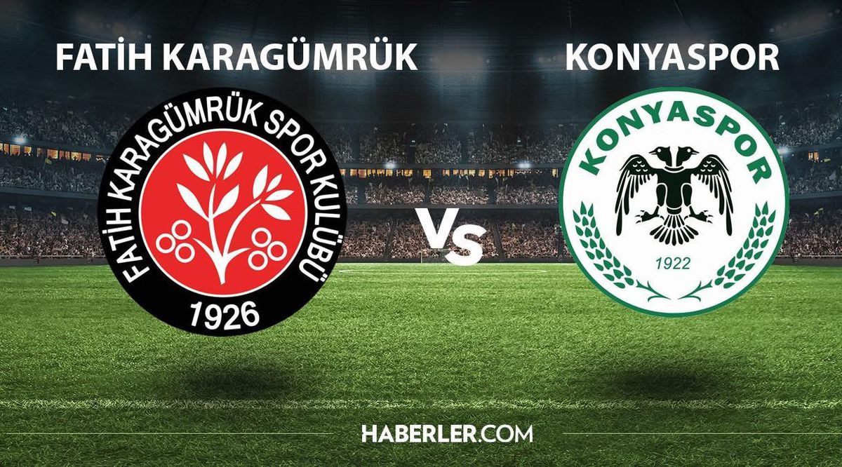 Fatih Karagümrük - Konyaspor canlı izle! Fatih Karagümrük - Konyaspor ASpor canlı yayın linki! Fatih Karagümrük - Konyaspor kaç kaç?