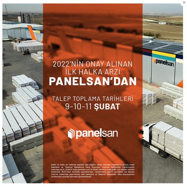 Panelsan halka arz eşit mi? Panlesan halka arz ne zaman, şartları ne?