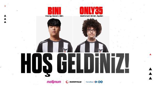 Beşiktaş kadrosuna iki yeni oyuncu dahil oldu
