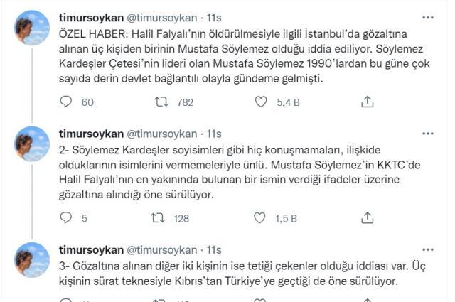 Falyalı cinayetinde Söylemez Kardeşler iddiası: Gözaltındakilerden biri Mustafa Söylemez!