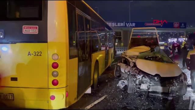 Beyoğlu'nda kaza: 2 yaralı