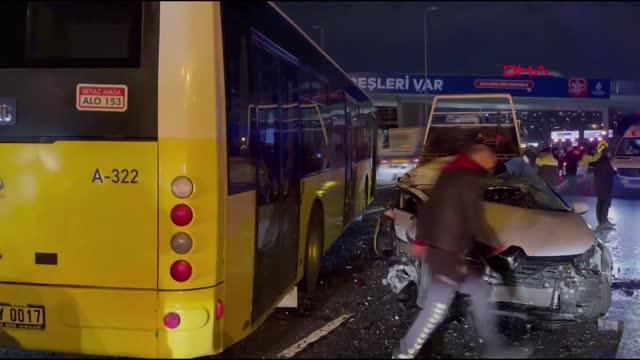 Beyoğlu'nda kaza: 2 yaralı