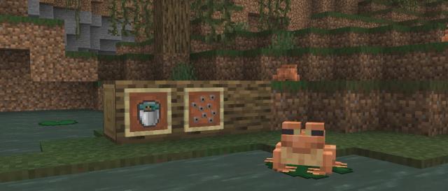 Minecraft, bir sonraki güncellemede gelecek kurbağaları test ediyor