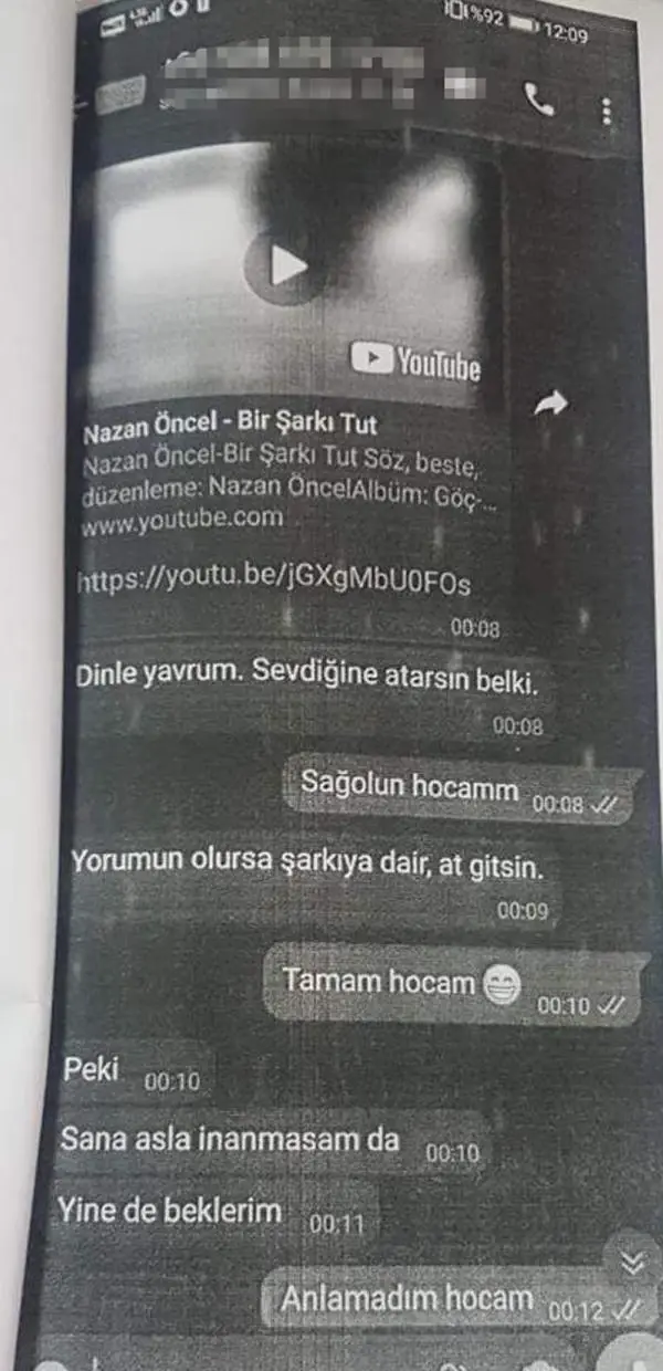 Öğrencisini mesajlarıyla taciz eden öğretmen tutuklandı