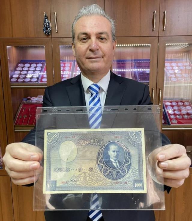 Türkiye'nin en değerli banknotu 800 bin liradan açık artırmaya çıkıyor