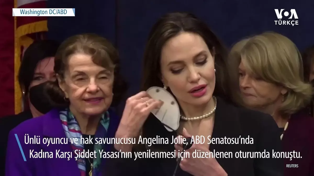 Angelina Jolie'den Aile İçi Şiddetle İlgili Duygusal Konuşma