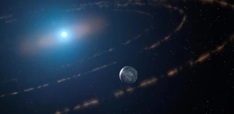 Sönmek üzere olan bir yıldızın yörüngesindeki gezegende yaşam olabilir