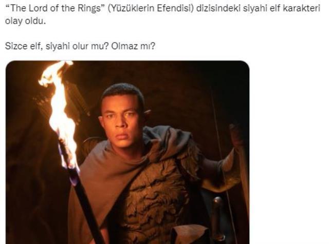 Yüzüklerin Efendisi dizisiyle ilgili büyük tartışma: Siyahi Elf olur mu? Yüzüklerin Efendisi dizisiyle ilgili büyük tartışma: Siyahi Elf olur mu?