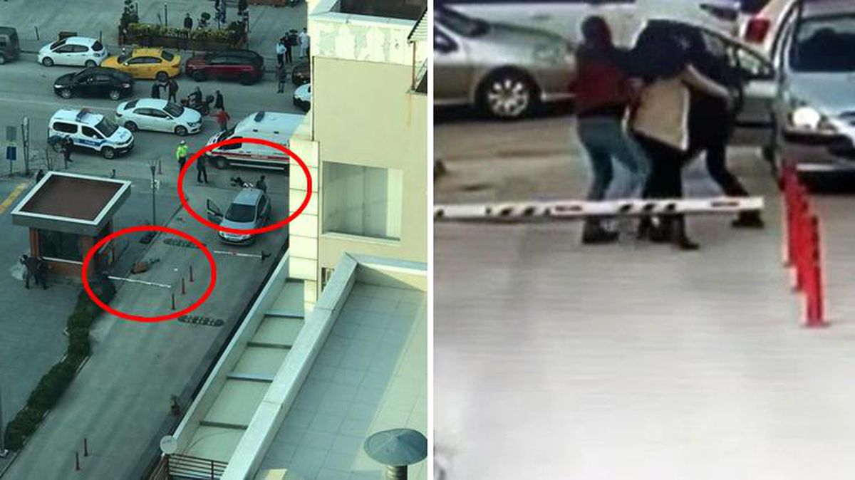 Cinnet getiren polis memuru, eşini ve dostu olduğu öne sürülen kişiyi öldürdü! O anlar kamerada