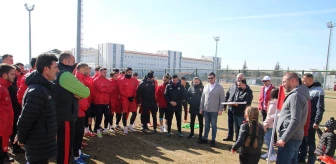 Eskişehirspor, şehit Binbaşı Dunca'nın ailesini tesislerinde ağırladı