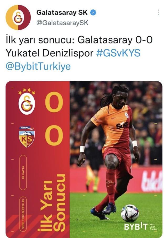 Galatasaray'dan büyük hata! Sosyal medyadan yapılan paylaşım apar topar silindi