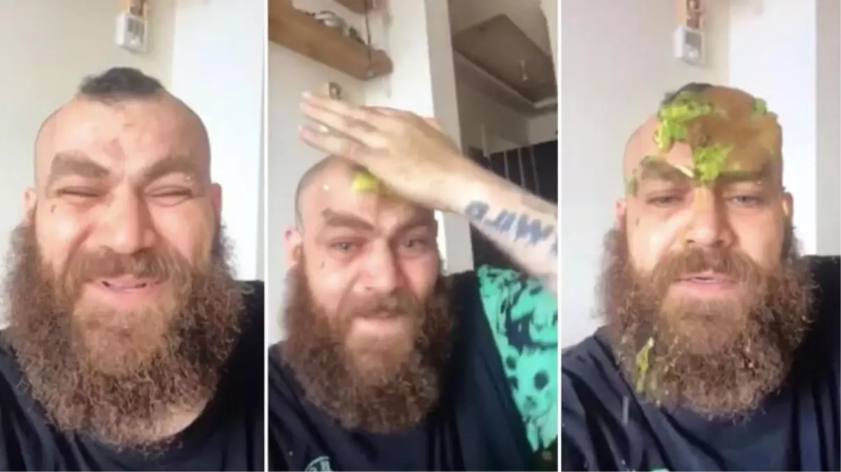 Kafasında kivi kıran oyuncu Bahadır Ünlü'nün müşterisine saldırdığı anların yeni görüntüleri ortaya çıktı