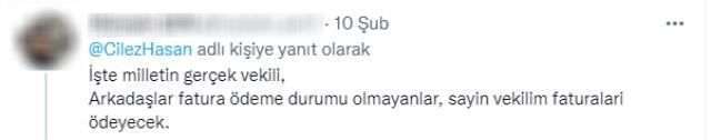 Kılıçdaroğlu'na 'faturanı ben ödeyeceğim' diyen Hasan Çilez'e yorum yağmuru: Benim faturamı da öde! Kılıçdaroğlu'na 'faturanı ben ödeyeceğim' diyen Hasan Çilez'e yorum yağmuru: Benim faturamı da öde!