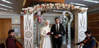 Malatya'da 20 çift evlenmek için 14 Şubat'ı seçti