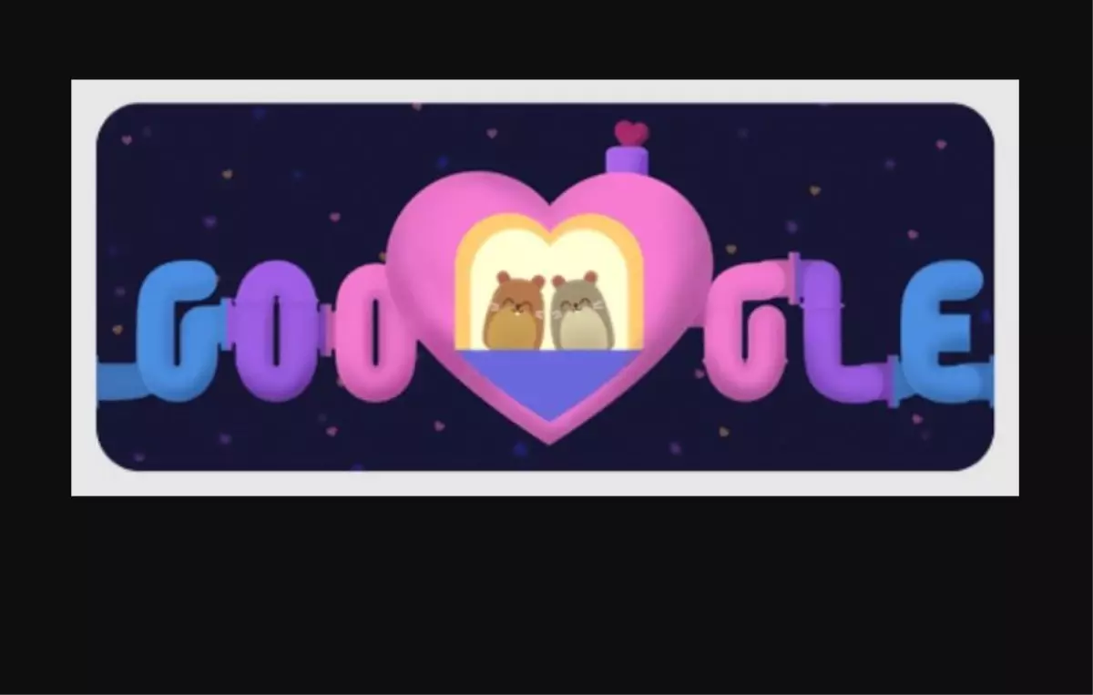 Sevgililer Günü Doodle nedir? Sevgililer Günü Doodle ekranına taşındı!