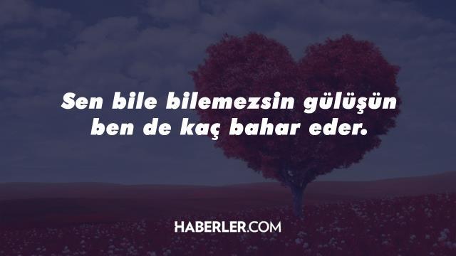 Sevgiliye Aşk Sözleri 2022: Sevgiliye kısa, romantik, anlamlı, uzun aşk sözleri!