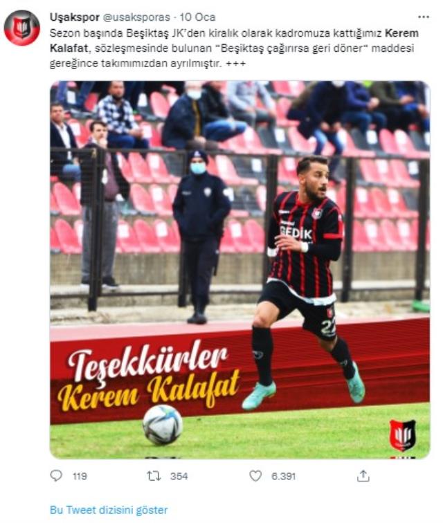 Taraftardan ileti yağıyor! Uşak'tan gelen yeni prens Kerem, Beşiktaş formasıyla bir birinci yaşayacak
