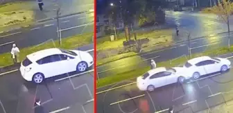 Yola atlayıp kazaya neden oldu, ortalık karışınca böyle kaçtı