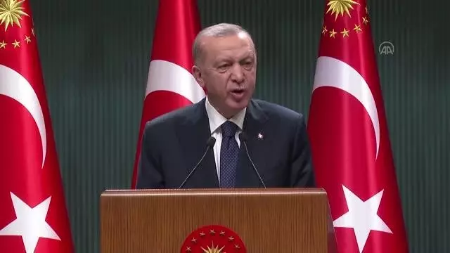 Cumhurbaşkanı Erdoğan, Kabine Toplantısı'nın ardından millete seslendi: (3)