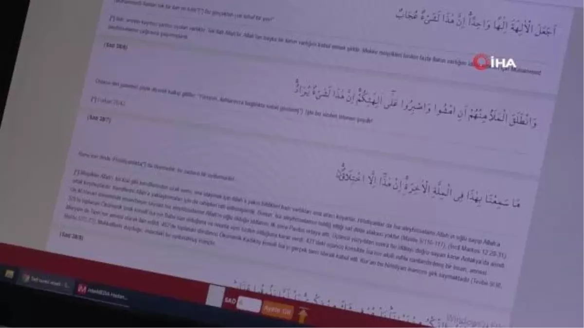 Kur'an-ı Kerim ayetinden yola çıktı, teyemmümün temizlediğini kanıtladı