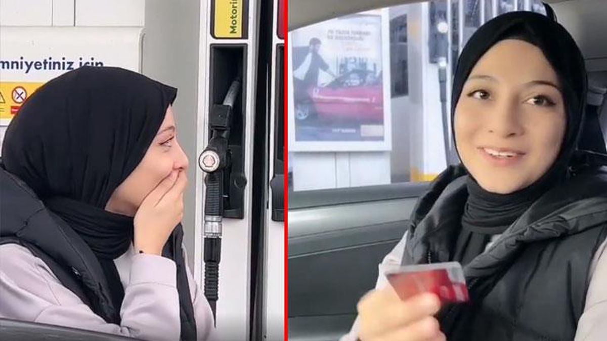 Kocasına 'Bugün bendensin, otomobilin deposunu fulle' diyen kadın, benzin göstergesine bakınca şok geçirdi