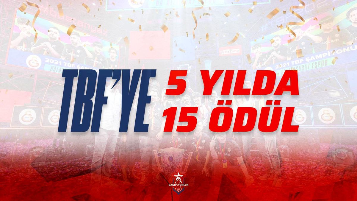 TBF 2021, spor pazarlaması aktiviteleri kategorisinde ödül aldı!