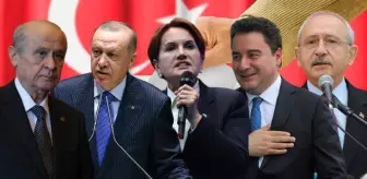 5 araştırma şirketinin başkanı canlı yayında anket sonuçlarını paylaştı! İşte parti parti son oy oranları