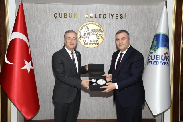 MHP Genel Başkan Yardımcısı Durmaz, Çubuk Belediyesini ziyaret etti