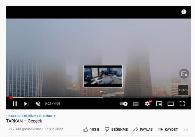 Tarkan'ın çok konuşulan yeni şarkısı Geççek, YouTube'da trend listesinin zirvesine yerleşti