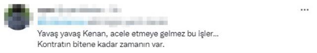 Beşiktaş'ta Kenan Karaman'ın sözleri taraftara pes dedirtti: Acele etme