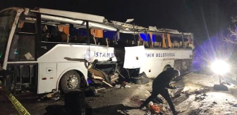 Cenaze taşıyan yolcu otobüsü şarampole yuvarlandı: 2 ölü, 27 yaralı