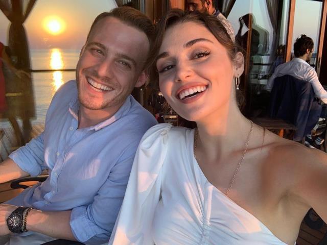 Hande Erçel, ayrıldığı Kerem Bürsin'le olan fotoğraflarını sildi