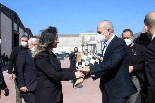 AK Parti Genel Başkanvekili Prof. Dr. Numan Kurtulmuş, fabrika açılışına katıldı