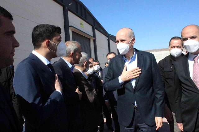 AK Parti Genel Başkanvekili Prof. Dr. Numan Kurtulmuş, fabrika açılışına katıldı
