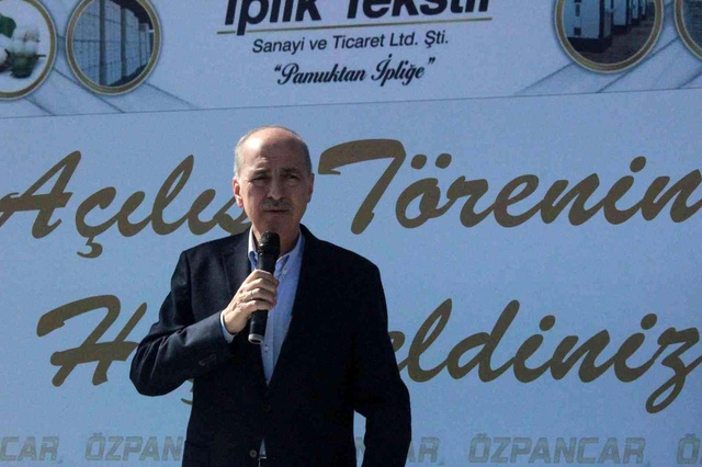AK Parti Genel Başkanvekili Prof. Dr. Numan Kurtulmuş, fabrika açılışına katıldı