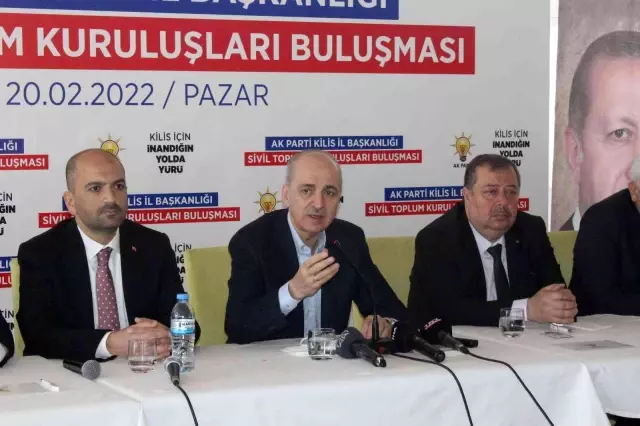 AK Parti Genel Başkanvekili Prof. Dr. Numan Kurtulmuş, STK'lar ile bir araya geldi