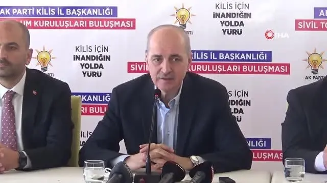 AK Parti Genel Başkanvekili Prof. Dr. Numan Kurtulmuş, STK'lar ile bir araya geldi