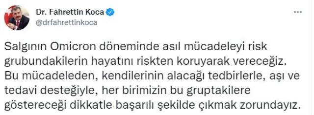 Son Dakika: Türkiye'de 20 Şubat günü koronavirüs nedeniyle 263 kişi vefat etti, 70 bin 355 yeni vaka tespit edildi
