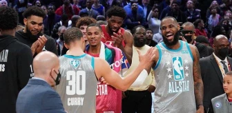 NBA All Star 2022'de LeBron James'in takımı kazandı! Stephen Curry tarihe geçti