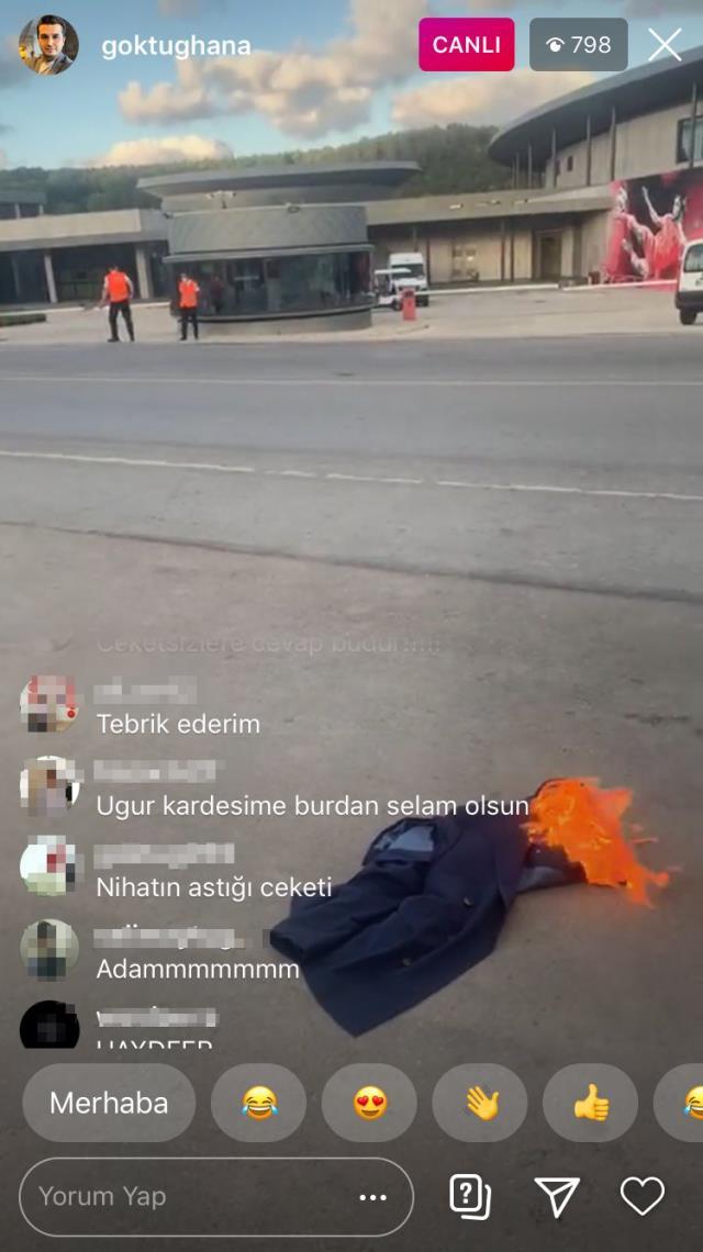 TFF önünde ceket yakan muhabir Göktuğhan Argın'a hapis cezası