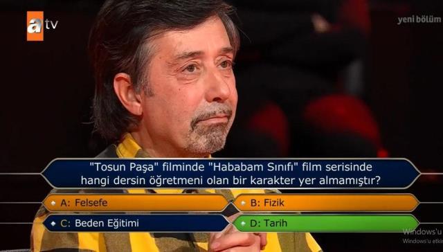 Ünlü oyuncu Osman Cavcı, Kim Milyoner Olmak İster'e katıldı! Elendiği soru herkesi şaşırttı