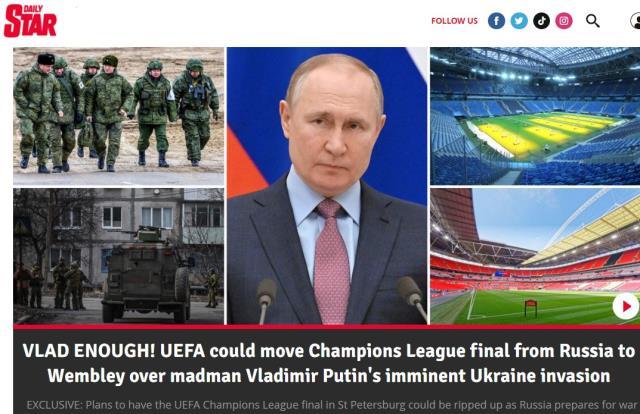 Rusya ve Ukrayna gerilimi futbolu kötü salladı! Şampiyonlar Ligi finali tehlikede