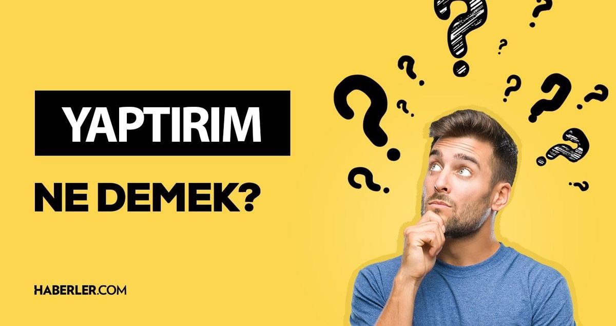 Yaptırım ne demek? Yaptırım anlamı ne?